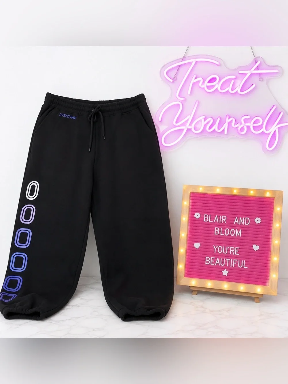 OVERTIME Multi-Color OT Classic Joggers- Unisex-Youth XL MSRP 65$